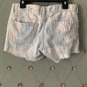 Mossimo Supply Co Bleach Tye Dye Shortie